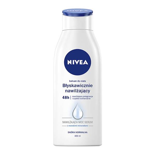 NIVEA BALSAM BŁYSKAWICZNIE NAWILŻAJĄCY 400 ML