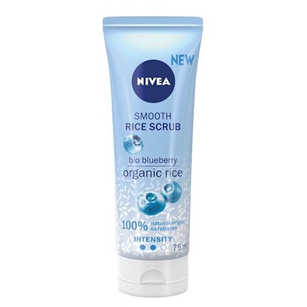 NIVEA SMOTH RICE SCRUB ORGANIC RICE 75 ML
