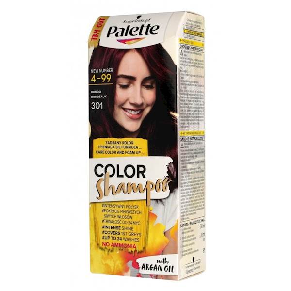 PALETTE COLOR SHAMPOO 4-99 BORDO