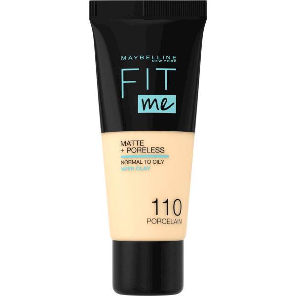 MAYBELLINE FIT ME MATTE+ PORALESS 110-PORCELAIN