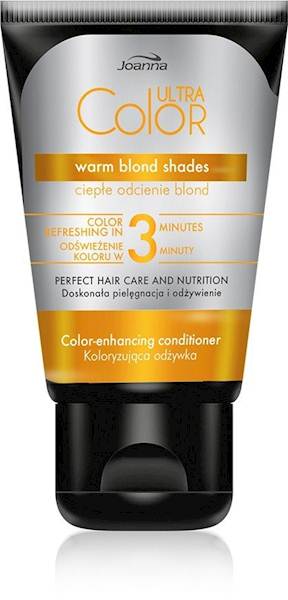 JOANNA ULTRA CIEPŁY BLOND KOLORYZUJĄCA ODŻYWKA100G