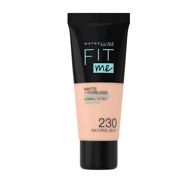 MAYBELLINE FIT ME MATTE+ PORALESS 230-NATURAL BUFF