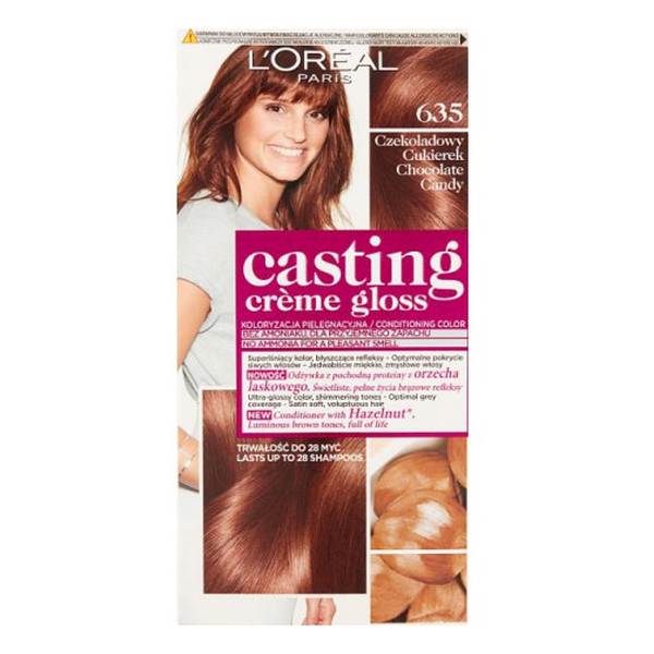 L'OREAL CASTING CREME NR 635 CZEKOLADOWY CUKIEREK
