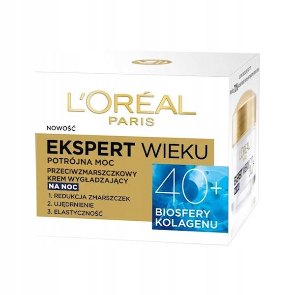 LOREAL EXPERT WIEKU KREM NA NOC 40+.50 ML.