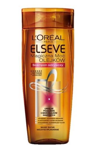 LOREAL ELSEVE MAG/MOC OLEJKÓW SZAMPON ODŻ.400 ML.