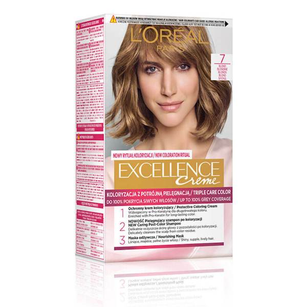 LOREAL EXCELLENCE CREME 7- BLOND
