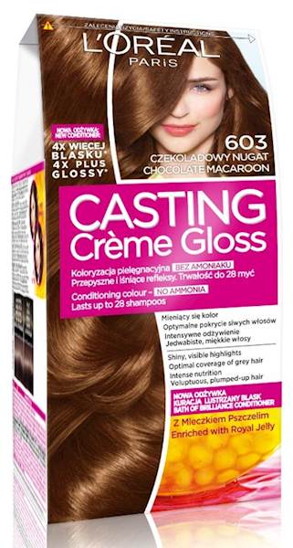 L'OREAL CASTING CREMENR 603 CZEKOLADOWY NUGAT