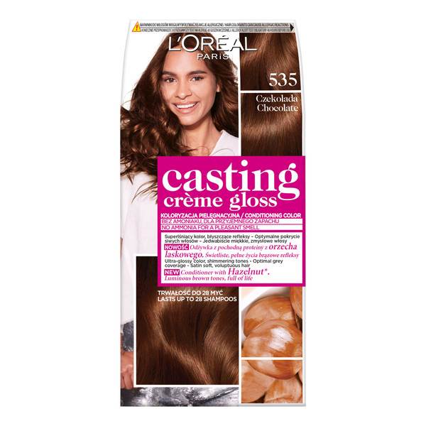 L'OREAL CASTING CREME NR 535 CZEKOLADA