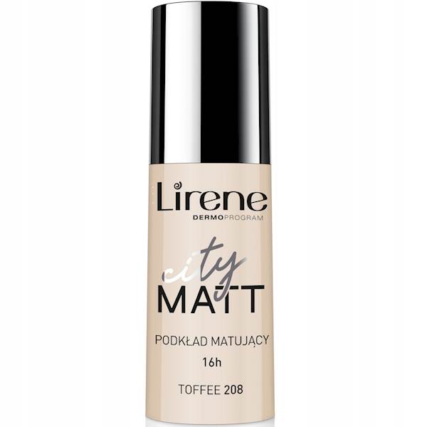 LIRENE CITY MATT FLUID MATUJĄCY 208-TOFFE 30 ML.