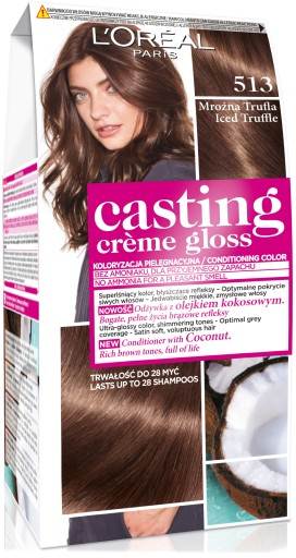 LOREAL CASTING CREME GLOSS 513 MROŻNE TRUFLE
