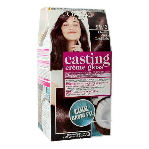 LOREAL CASTING CREME GLOSS 5102 CHŁODNA MOKKA