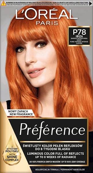 LOREAL PREFERENCE FERIA P78 IBIZA B/INTEN/MIEDŻ