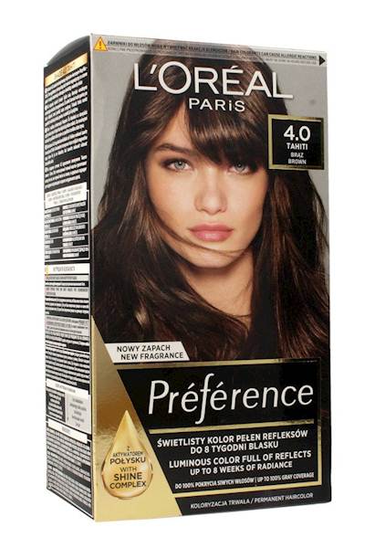 LOREAL PREFERENCE 4.0 TAHITI BRĄZ