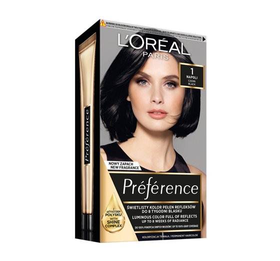 LOREAL PREFERENCE 1- NAPOLI CZERŃ