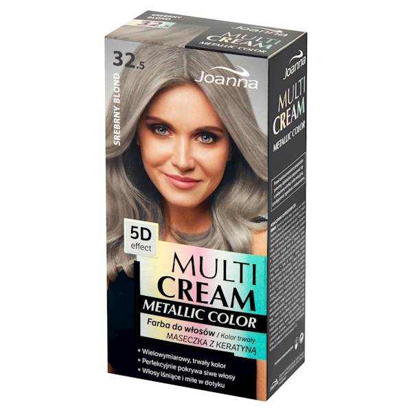 JOANNA MULTI CREAM EFEKT 5D NR 32.5 SREBRNY BLOND