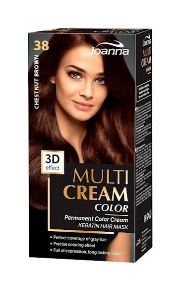 JOANNA MULTI CREAM EFECT 3D NR 38 KASZTANOWY BRĄZ