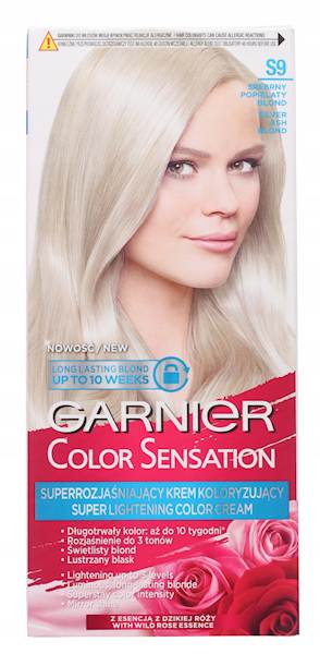 GARNIER COLOR SENSATION S9 SREBRNY POPIELATY BLOND