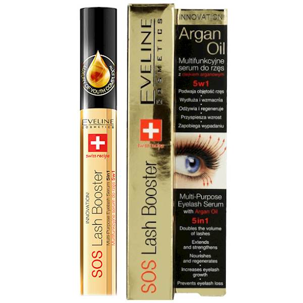 EVELINE SOS LASH BOSTER 5W1 SERUM DO RZĘS 10 ML