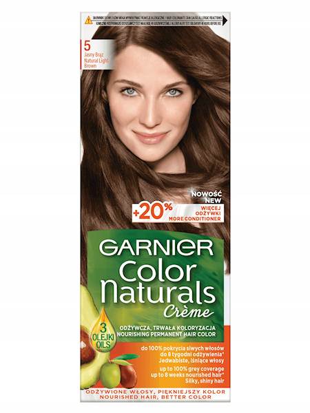 GARNIER COLOR NATURALS 5 JASNY BRĄZ