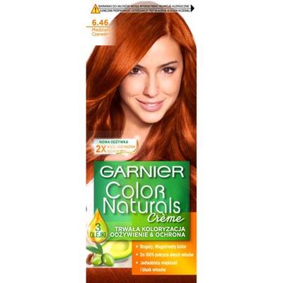 GARNIER COLOR NATURALS 6.46 MIEDZIANA CZERWIEŃ