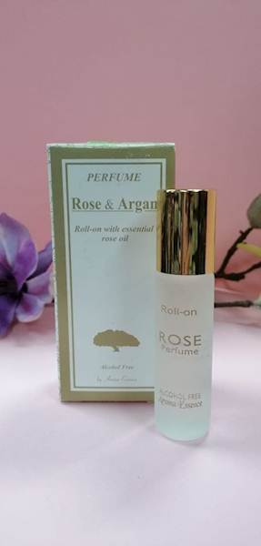PERFUME ROSE&ARGAN ROLL-ON ESSENTIAL OIL 8 ML