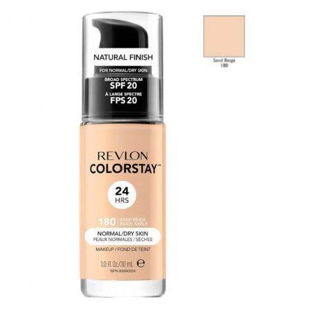REVLON COLORSTAY NORMAL/DRY 180-SAND BEIGE 30 ML