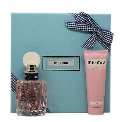 MIU MIU L'EAU ROSEE WOMEN 100 ML EDT+75ML HAND