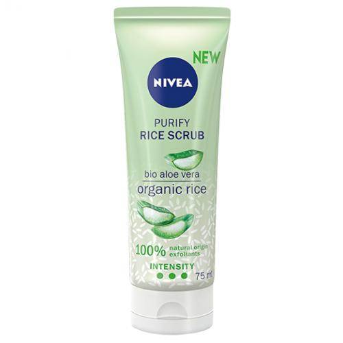 NIVEA PURIFY RICE SCRUB ALOE VERA 75 ML