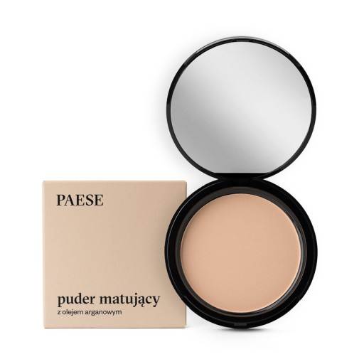 PAESE PUDER MATUJĄCY Z OLEJEM ARGANOWYM NR 3. 8G.