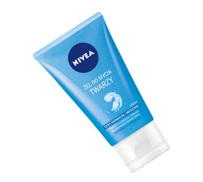 NIVEA ŻEL DO MYCIA TWARZY C.NORM. I MIESZANA 150 M