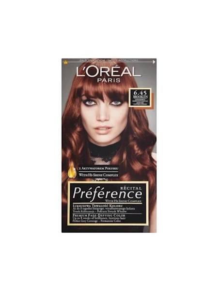 LOREAL PREFERENCE 6.45-BROOKLYN INT/MIEDZ/KASZTAN