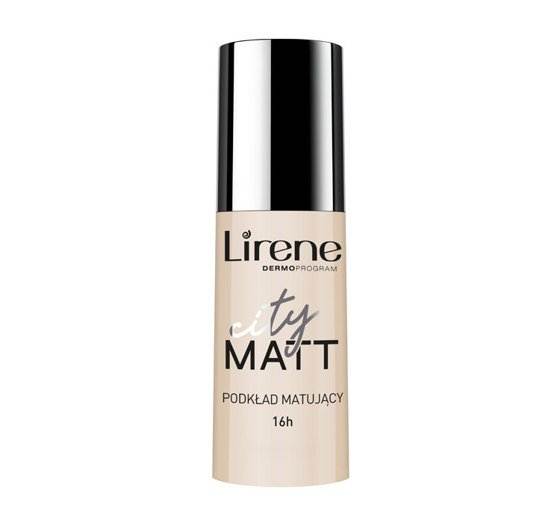 LIRENE CITY MATT FLUID MATUJĄCY 205-PIASKOWY 30 ML