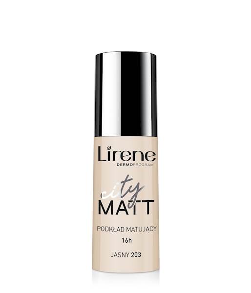 LIRENE CITY MATT FLUID MATUJĄCY203-JASNY 30 ML.