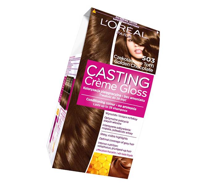 L'OREAL CASTING CREME GLOSS 503 CZEKOLADOWE TOFFI