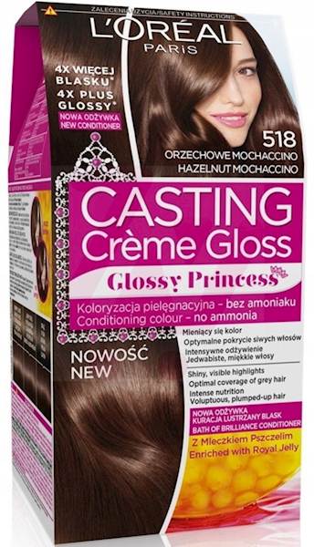 L'OREAL CASTING CREME 518 ORZECHOWE MOCHACCINO