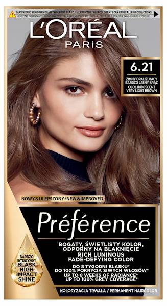 LOREAL PREFERENCE 6.21 