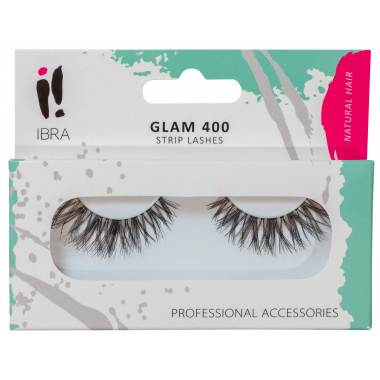 IBRA SZTUCZNE RZĘSY GLAM 400