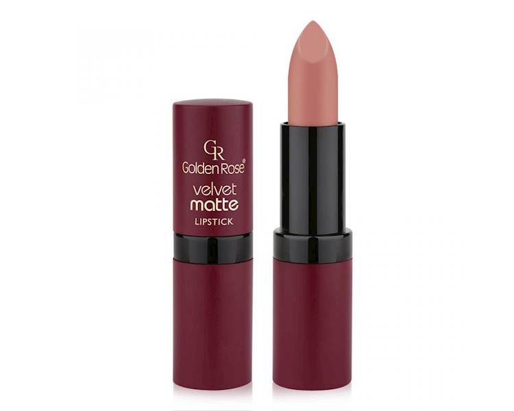 GOLDEN ROSE VELVET MATTE POMADKA NR 01 4,2g