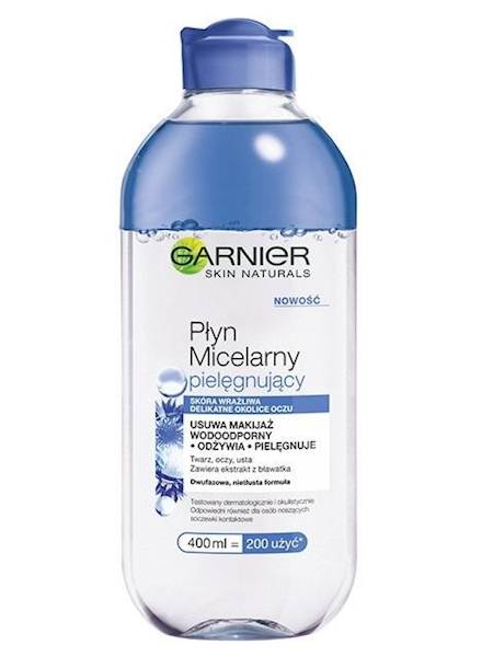 GARNIER PŁYN MICELARNY Z OLEJKIEM 400 ML.