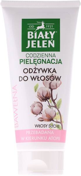 BIAŁY JELEŃ BAWEŁNA ODŻYWKA DO WŁOSÓW 200 ML