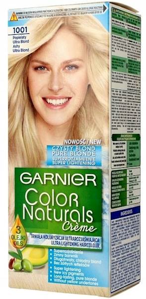 GARNIER COLOR NATURALS 1001 POPIELATY ULTRA BLOND