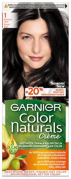 GARNIER COLOR NATURALS CREME 1 CZARNY