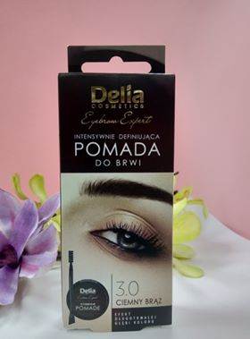 DELIA POMADA DO BRWI CIEMNY BRĄZ