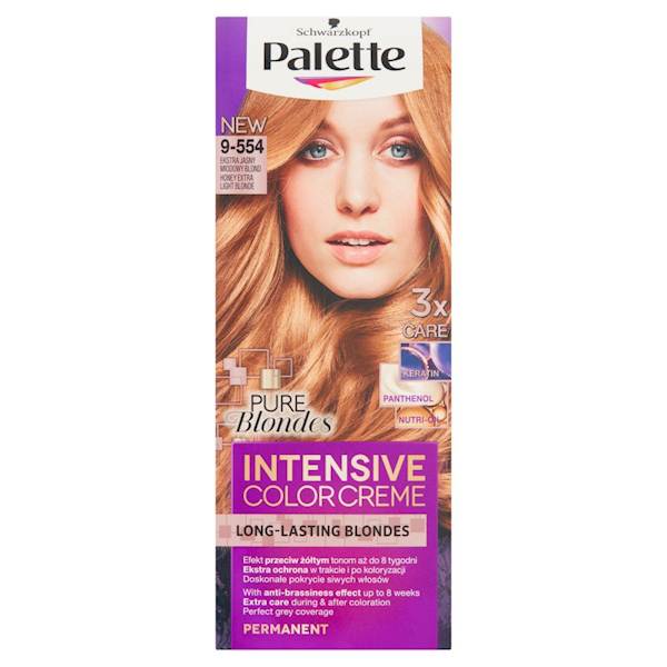 PALETTE FARBA 9-554-EXTRA JASNY MIODOWY BLOND.