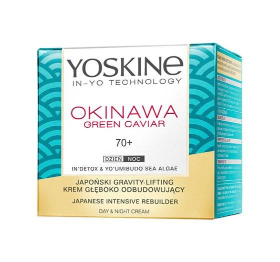 YOSKINE OKINAWA KREM NA DZIEŃ I NOC 70+/ 50 ML