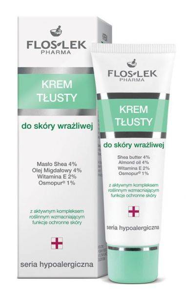 FLOS-LEK SENSITIVE  KREM TŁUSTY 50 ML