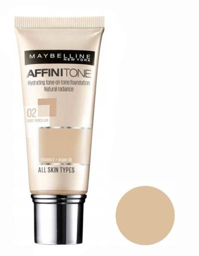 MAYBELLINE AFFINITONE PODKŁAD 02-LIGHT PORCELAIN 3