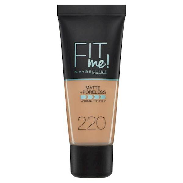 MAYBELLINE FIT ME MATTE+ PORALESS 220-NATURAL BEIG