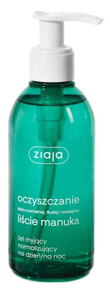ZIAJA LIŚCIE MANUKA ŻEL MYJĄCY DO TWARZY 200 ML