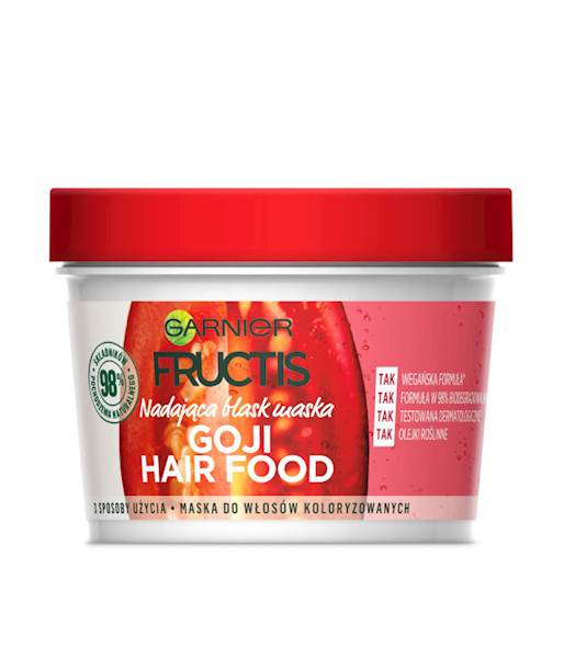 GARNIER FRUCTIS GOJI HAIR FOOD MASKA 390 ML.